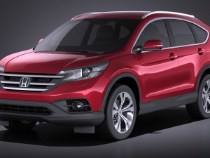 Honda CR-V 2015 vray 3Dモデル