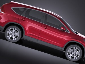 Honda CR-V 2015 vray Modello 3D