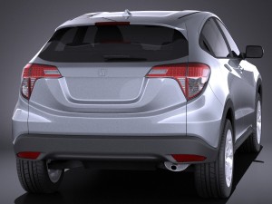 Honda HR-V 2016 vray Modelo 3D
