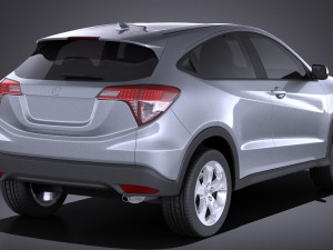 Honda HR-V 2016 vray Modelo 3D
