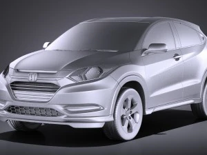 Honda HR-V 2016 vray 3D Model