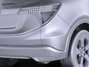 Honda HR-V 2016 vray Modelo 3D