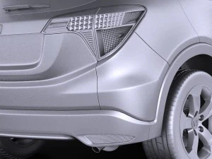Honda HR-V 2016 vray 3D Model