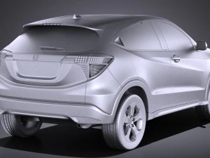 Honda HR-V 2016 vray 3D Model