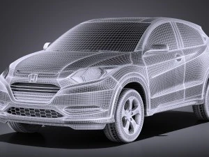 Honda HR-V 2016 vray 3D Model