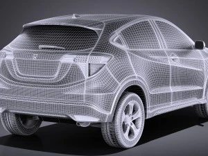 Honda HR-V 2016 vray 3D Model