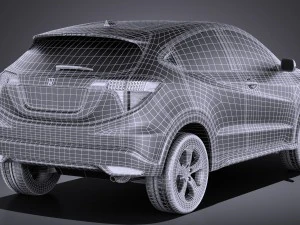 Honda HR-V 2016 vray 3D Model