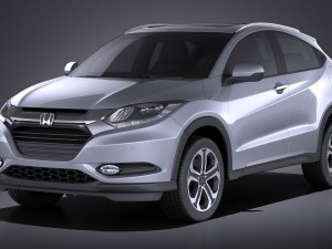 Honda HR-V EU 2016 vray 3D 模型
