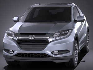 Honda HR-V EU 2016 vray 3Dモデル
