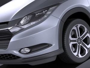 Honda HR-V EU 2016 vray 3Dモデル