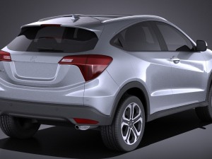 Honda HR-V EU 2016 vray 3Dモデル