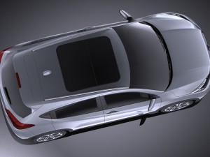 Honda HR-V EU 2016 vray 3Dモデル