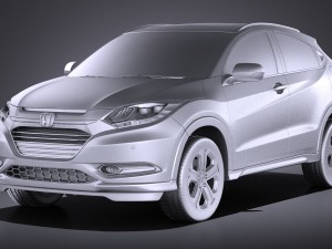 Honda HR-V EU 2016 vray 3Dモデル