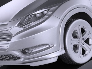 Honda HR-V EU 2016 vray 3Dモデル