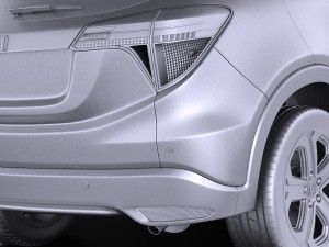 Honda HR-V EU 2016 vray 3Dモデル