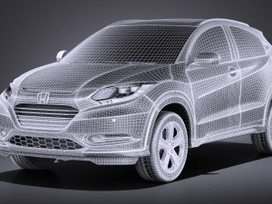 Honda HR-V EU 2016 vray 3Dモデル