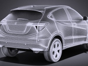 Honda HR-V EU 2016 vray 3Dモデル