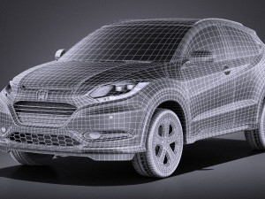 Honda HR-V EU 2016 vray 3Dモデル