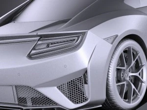 Honda NSX 2017 vray 3D Model