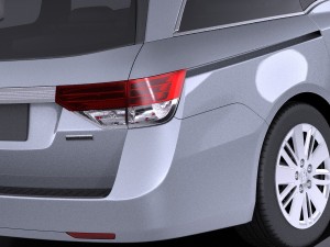 Honda Odyssey 2016 vray 3Dモデル