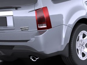 Honda Pilot 2014 vray 3D Model