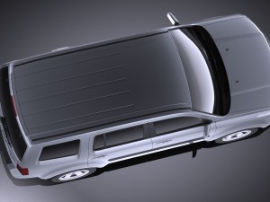 Honda Pilot 2014 vray Modello 3D