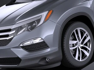 Honda Pilot 2016 vray 3D Model