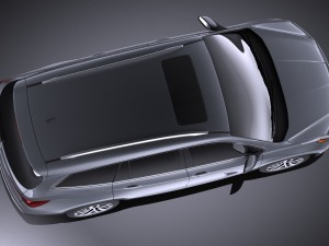 Honda Pilot 2016 vray Modèle 3D