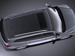 Honda Pilot 2016 vray 3D Model