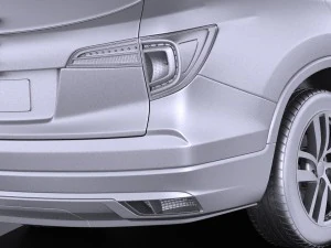 Honda Pilot 2016 vray 3D Model
