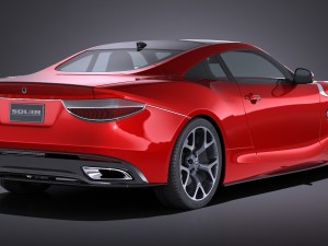 Generic Coupe V2 2016 3D Модель