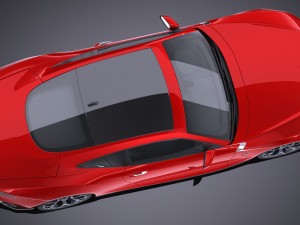 Generic Coupe V2 2016 3D Модель