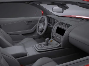 Generic Coupe V2 2016 3D Model