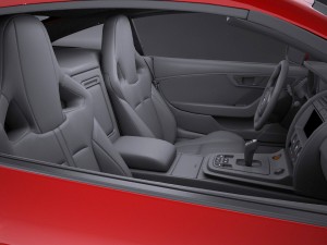 Generic Coupe V2 2016 3D Модель