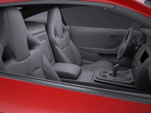Generic Coupe V2 2016 3D Model