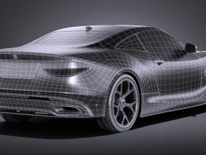 Generic Coupe V2 2016 3D Model