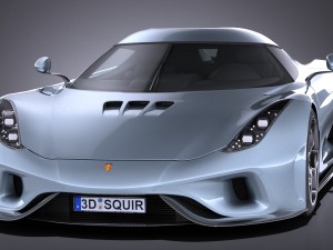Koenigsegg Regera 2017 3Dモデル
