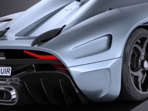 Koenigsegg Regera 2017 3Dモデル