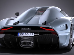 Koenigsegg Regera 2017 3Dモデル