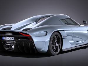 Koenigsegg Regera 2017 3Dモデル