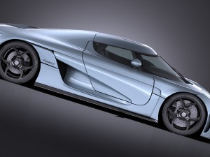 Koenigsegg Regera 2017 3Dモデル