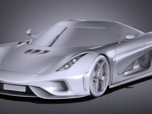 Koenigsegg Regera 2017 3Dモデル