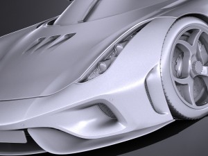 Koenigsegg Regera 2017 3Dモデル