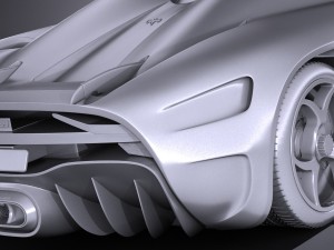 Koenigsegg Regera 2017 3Dモデル
