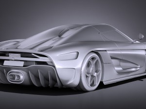 Koenigsegg Regera 2017 3Dモデル