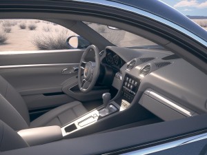 Porsche 718 Cayman 2017 Desert Studio Modello 3D