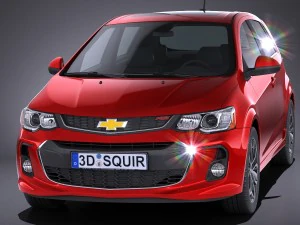 Chevrolet Sonic 2017 3D Model
