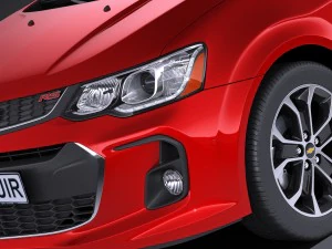 Chevrolet Sonic 2017 3D Model