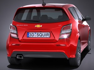 Chevrolet Sonic 2017 Modèle 3D