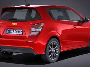 Chevrolet Sonic 2017 Modèle 3D